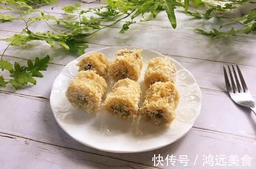 香蕉段|香蕉别总生吃了，做成简单的小甜品，外酥里嫩，大人小孩都爱吃