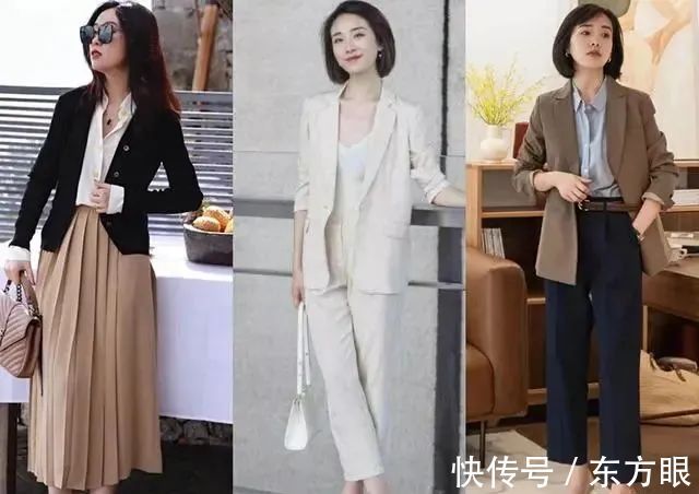 秋天 40岁女人秋季穿搭示范，用基础款打造出优雅知性的OL风，气质爆表