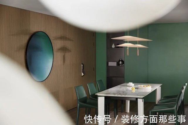 清新简约风|130平清新简约风三居室,绿色的高级应用!