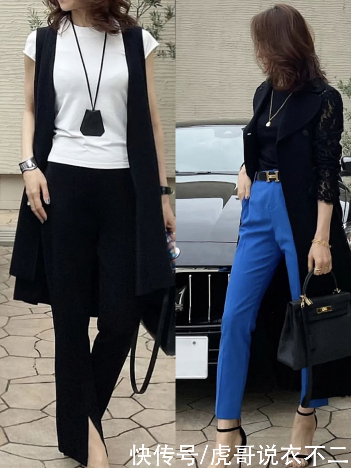 高腰|50岁的女人懂穿衣更显贵，学日本主妇的夏季搭配，简约大方就很美