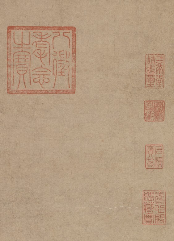 古作赏析:宋徽宗《溪山秋色图轴》