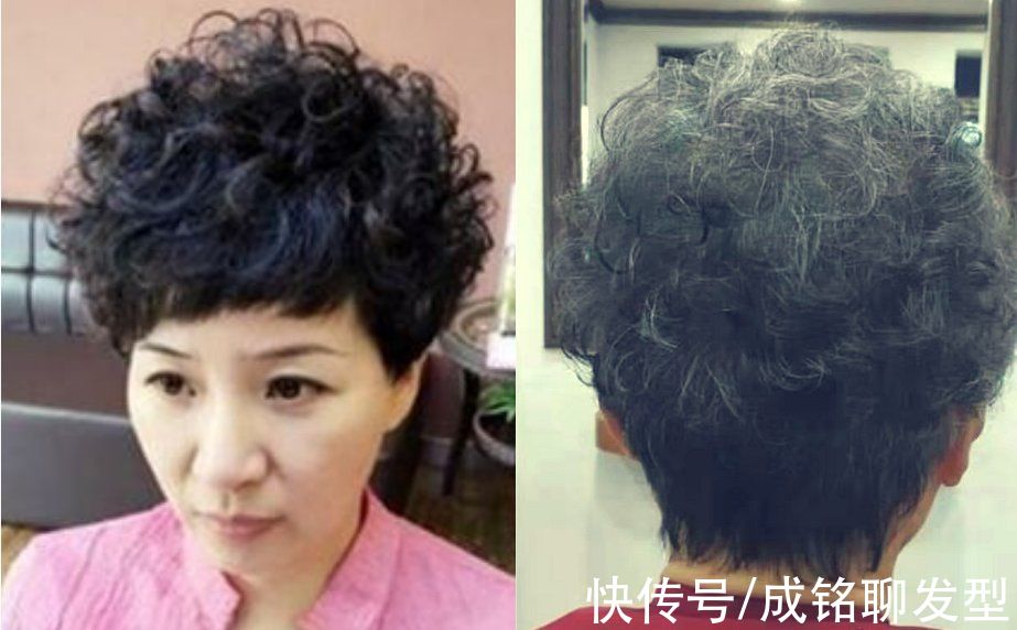 法式卷 50岁女人烫什么发才显年轻？这三种卷发简单时尚，不仅洋气还减龄