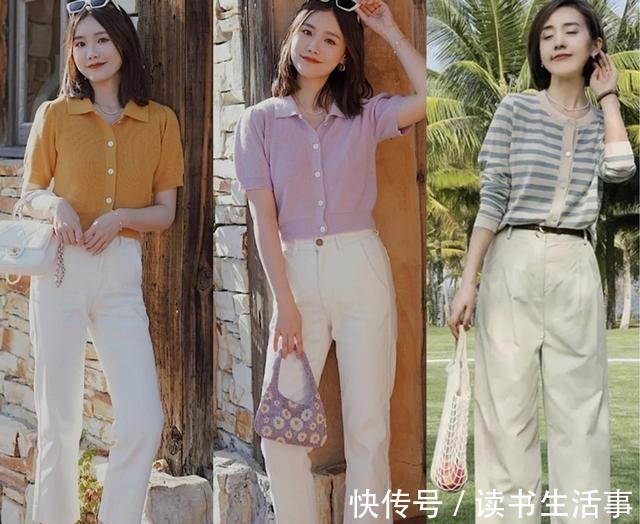 搭配 这才是今夏超火的“白裤子”搭配优雅又显高级,轻松穿出好气质!