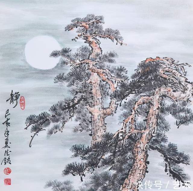 北京奥运!著名画家赵德铭(赵银湖,字雲昇)丨咫尺万里、醉墨淋漓