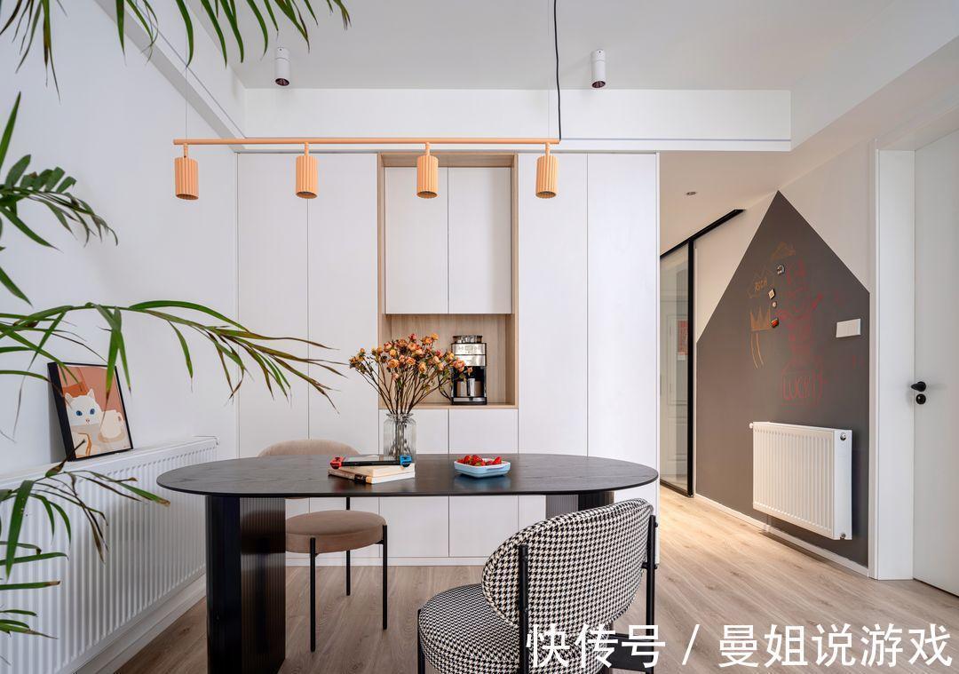 玄关式|夫妻的北欧风两居,迷人色彩营造轻松温馨舒适氛围,小家太美了
