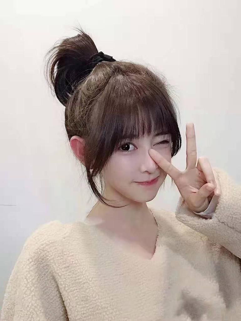 刘海别乱剪,长脸适合蛋卷型,心形脸适合齐刘海,你是哪种脸型