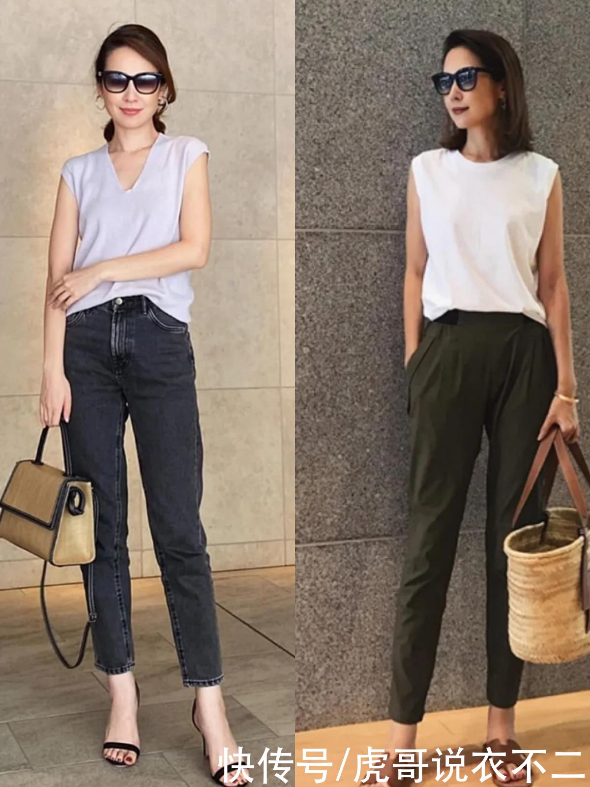 50岁女人别总穿“大妈装”，瞧日本主妇的搭配，优雅舒适显气质