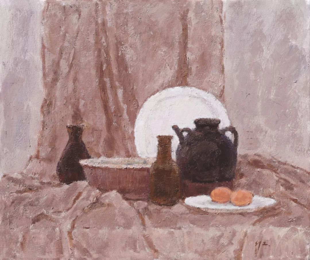 高级色彩,沈行工独特的诗意性油画