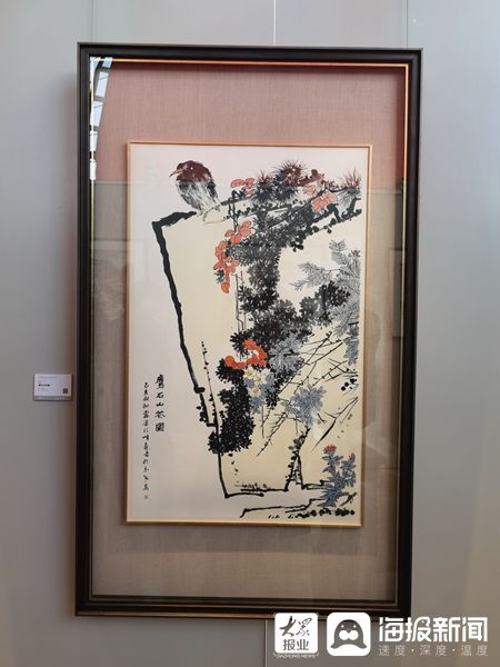 闫明清@“不负丹青”山东籍画家高师绘画作品展在沪举办