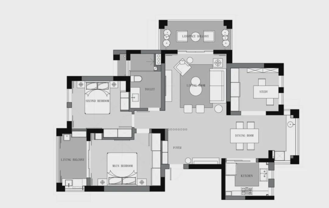 收纳|往往越不起眼的设计，看起来越舒服，她125㎡新家，氛围超好