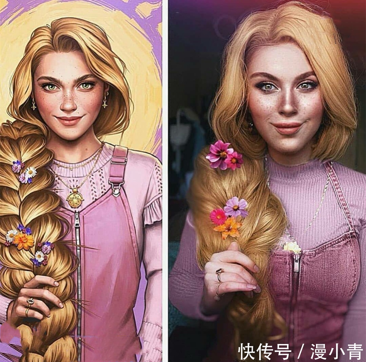 素颜|Cosplay主要看态度,即使圆脸Coser也一样可以Cos长脸的角色