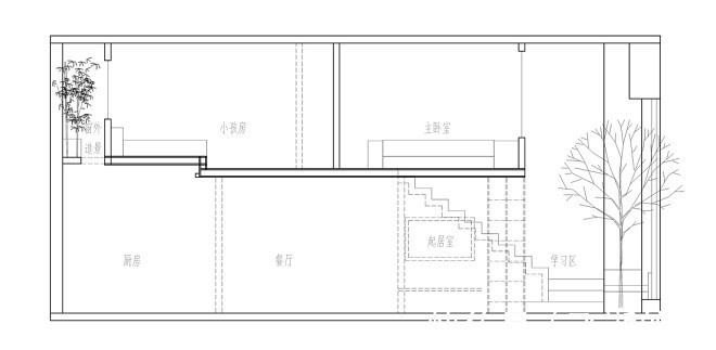 迷你公寓|西南驿34㎡迷你公寓空间设计