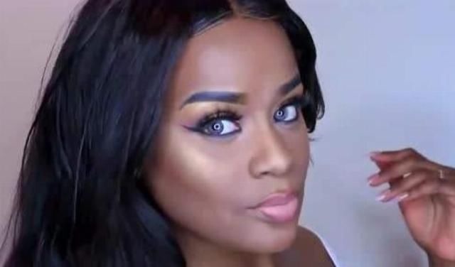 涂抹 化妆师给非洲新娘化妆,粉底都涂了三四层网友村姑变女神