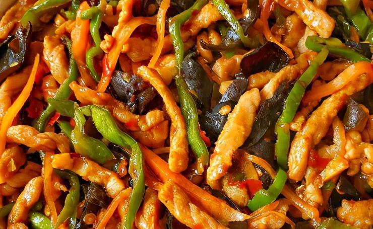 家常|家常鱼香肉丝的经典做法，三分钟学会，色香味俱全，非常好吃易学