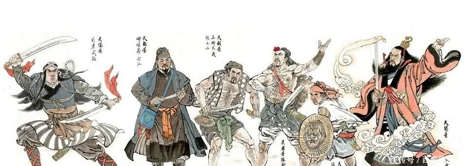 水泊梁山聚一百单八将,是官逼民反吗?放在任何时候他们都是匪徒