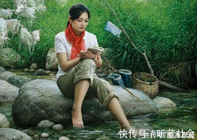 芭蕾舞者&从朝鲜精美油画,欣赏美丽的朝鲜姑娘