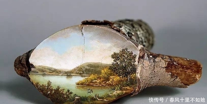 树桩$她用她的双手造出了最美的森林,大家看了她的作品都赞美不止!