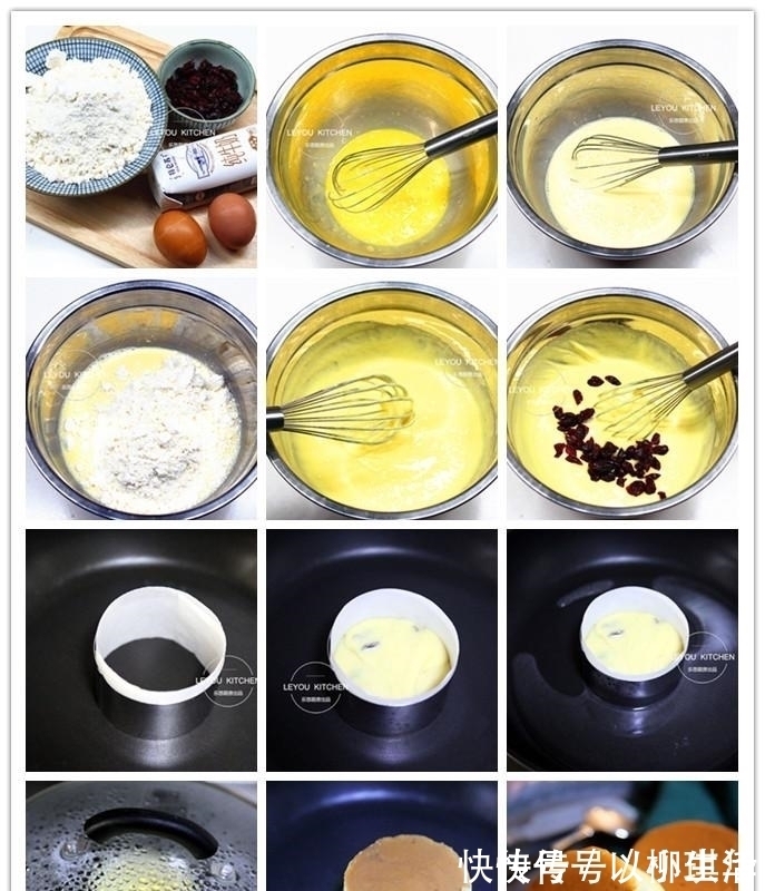 搅拌均匀|不用烤箱, 用平底锅就能做的6种点心, 比烤的还好吃