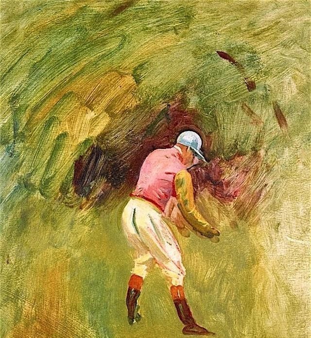 马乔里&英国最杰出的画家之一阿尔弗雷德·詹姆斯·芒宁斯油画作品欣赏