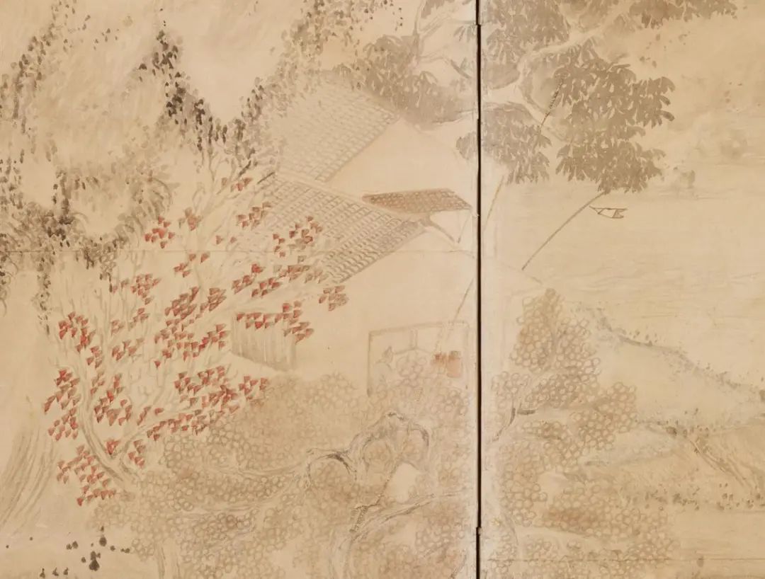 彭百川@荆村论画|烟江叠嶂成南画:《山水画屏风图》赏析