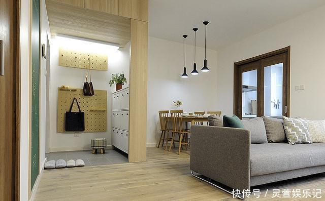 玄关处|等我换房了，玄关不打柜子，学日本人这样设计，干净利落还美观