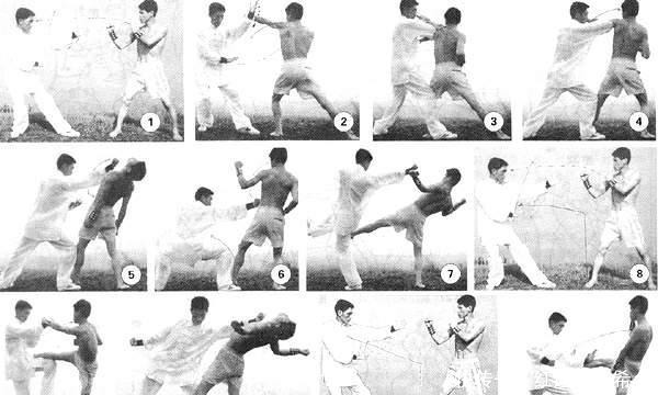 流通门拳法应用精解--洪门滚桩