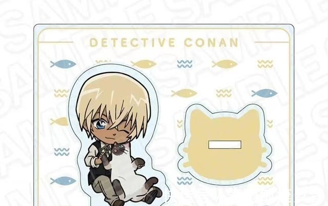 暹罗猫|名侦探柯南可爱猫猫周边第二弹,警校五人组上线,安室透抱暹罗猫
