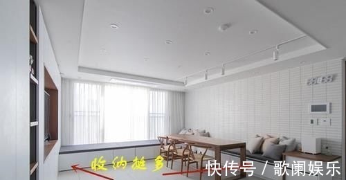 客厅|客厅不买沙发不要茶几,机智如我装个L型卡座,谁见了都得夸一夸