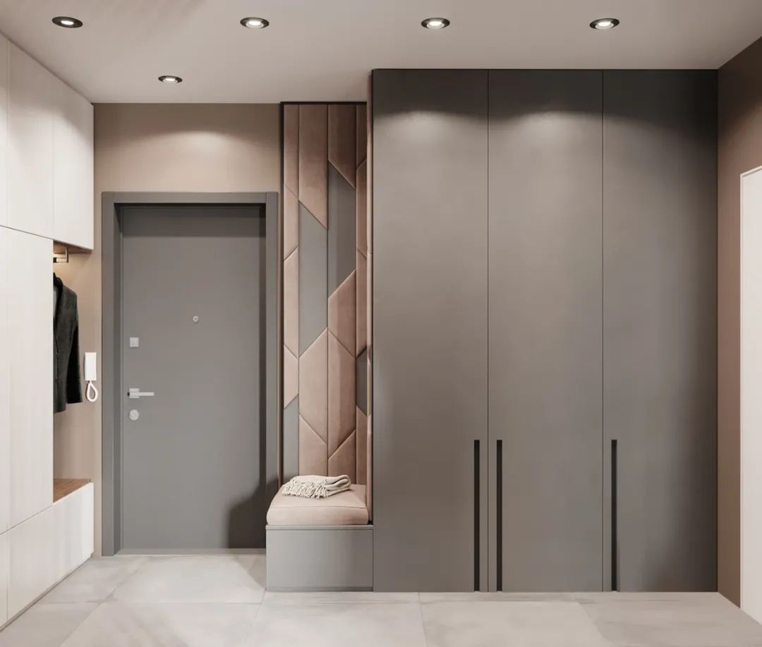 家装|80款入户鞋柜设计方案，人家这样装，太亮眼了