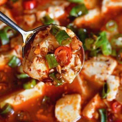 #白色情人节限定美味#火辣嫩滑的麻辣豆腐