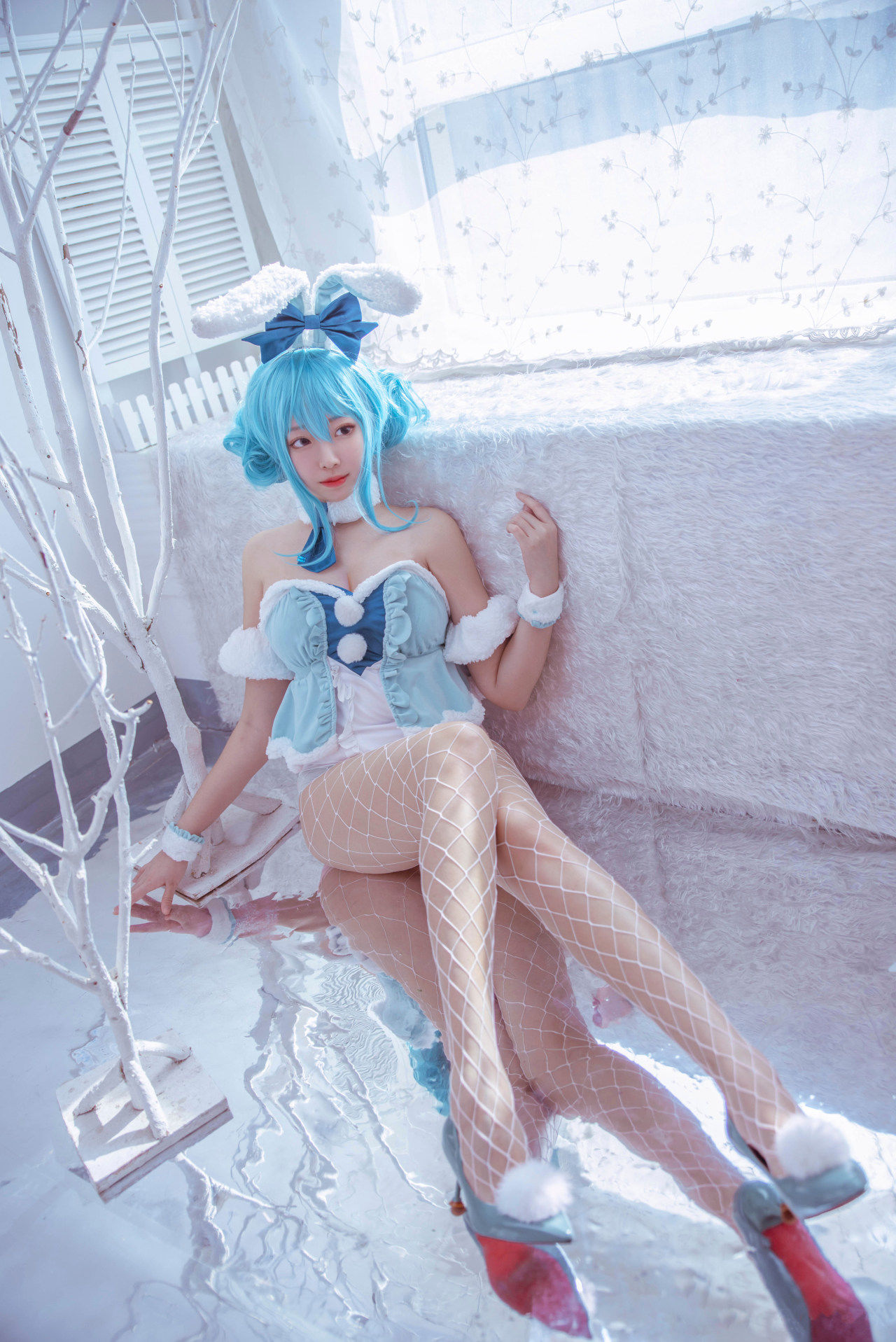 初音兔女郎cosplay