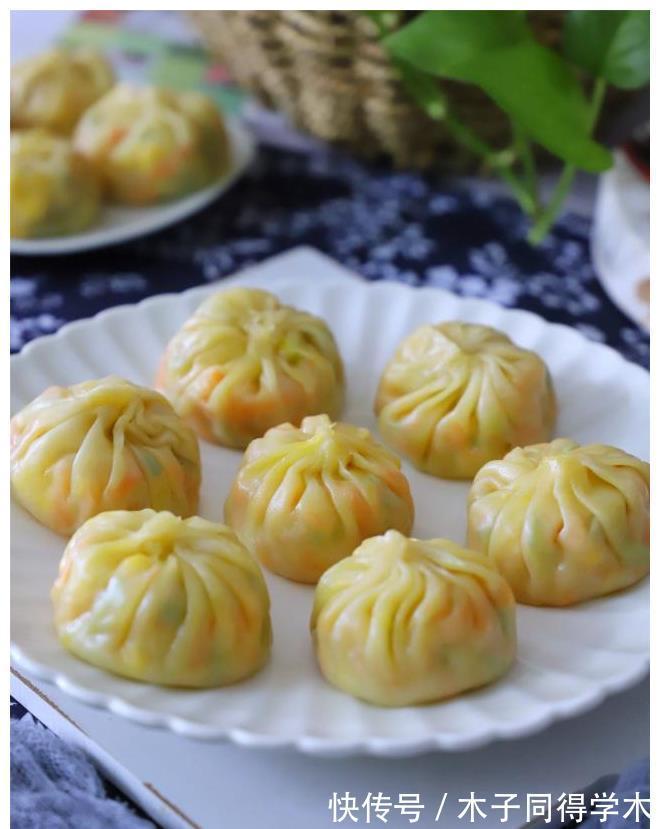 营养均衡|早餐包子别再出去买了,教你懒人做法,不揉面不醒面,10分钟出