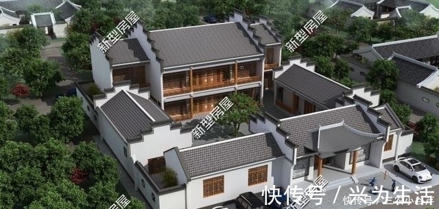 多重元素|5个合院,5种风格,哪个设计图更适合农村自建房?