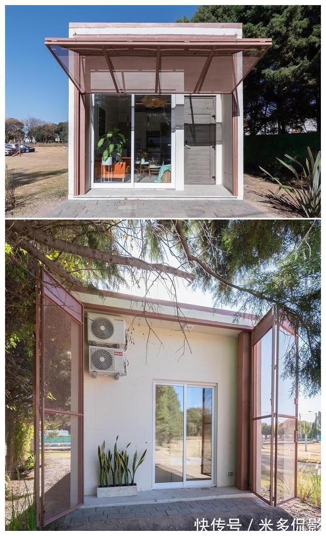 卫生间|夫妻俩自建45㎡小屋,像极了集装箱,进屋后我不敢嘲笑了