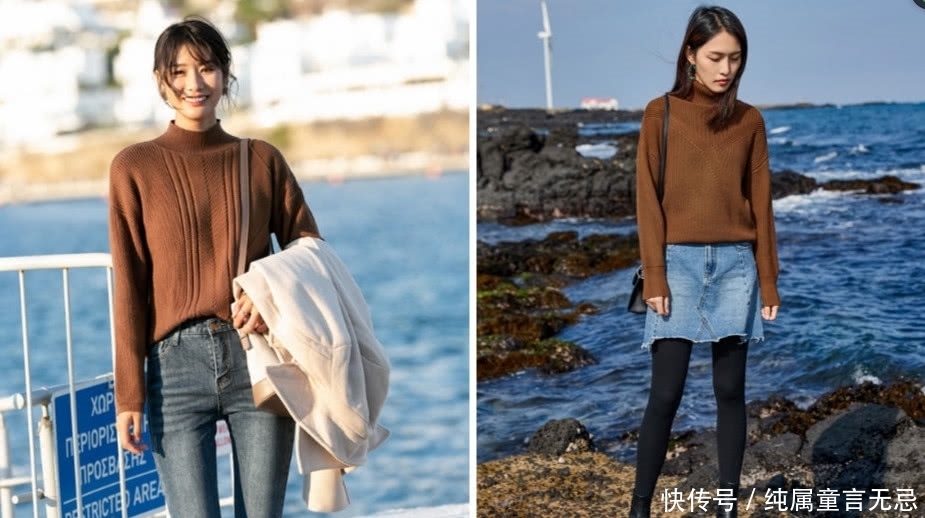 皮肤|冬季最显白的“3”件毛衣,皮肤黄的女生谁穿谁好看!