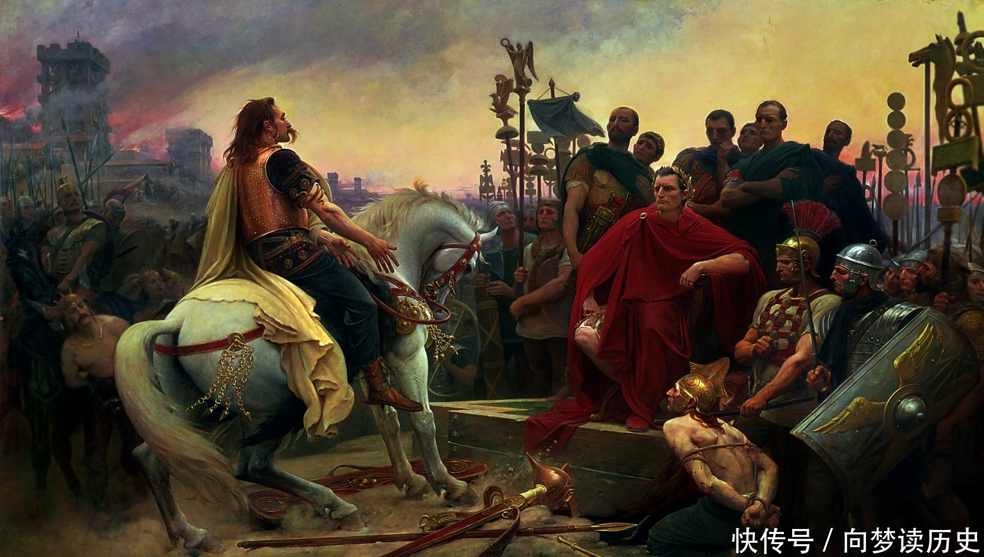 包围|踩碎高卢民族希望!双重包围下,5万罗马人如何击垮33万敌军?