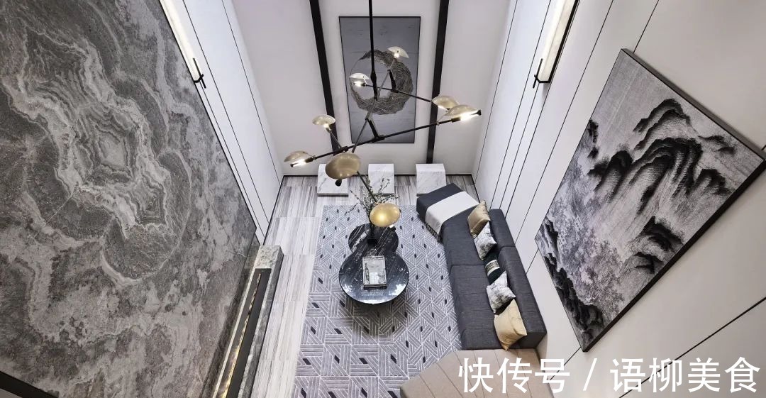 别墅|250㎡新中式,禅意优雅的别墅,安静端庄高级,诗意人生好舒适