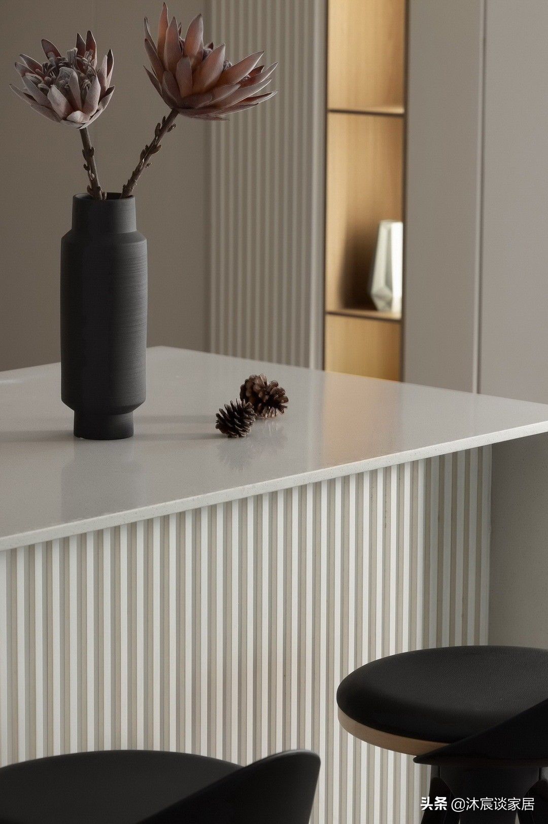 空间|她的极简新房,135平方米横厅结构,室内简洁干净,尽显轻松自然