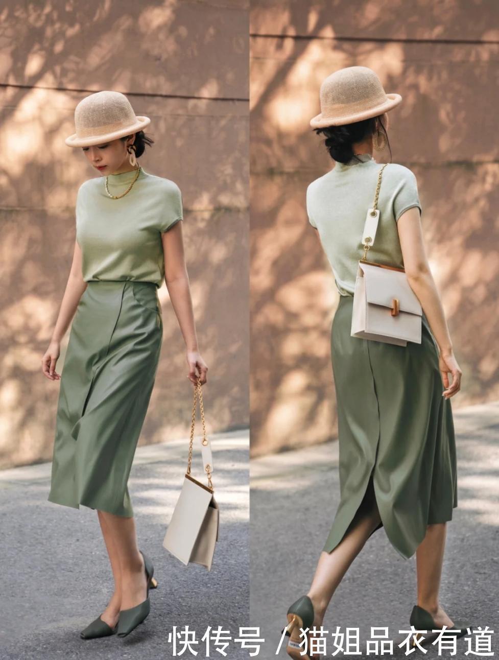 彩色|真正高级的女人,不会只穿黑白灰,看三木的“彩色穿搭”就懂了