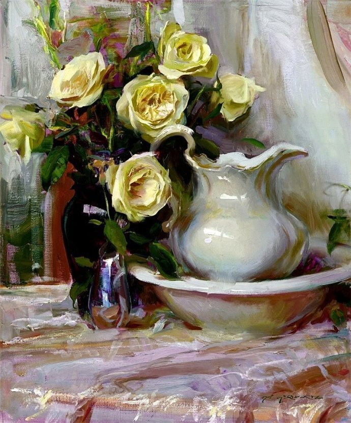 肖像!充满色彩、自由、深度的笔触的人物肖像油画作品