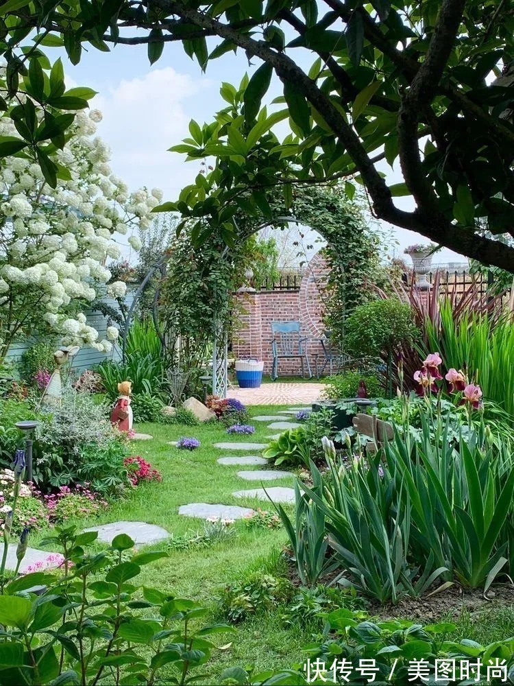 满园|2年前,买了一栋带院子的房子,在高楼喧嚣中建一个“梦幻花园”