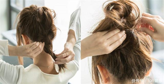 从日网上收集到的，3款适合秋冬季丸子头，时尚又百搭