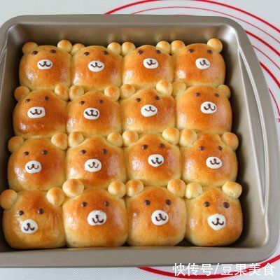 小熊|#“佳”节好滋味# 小熊挤挤面包