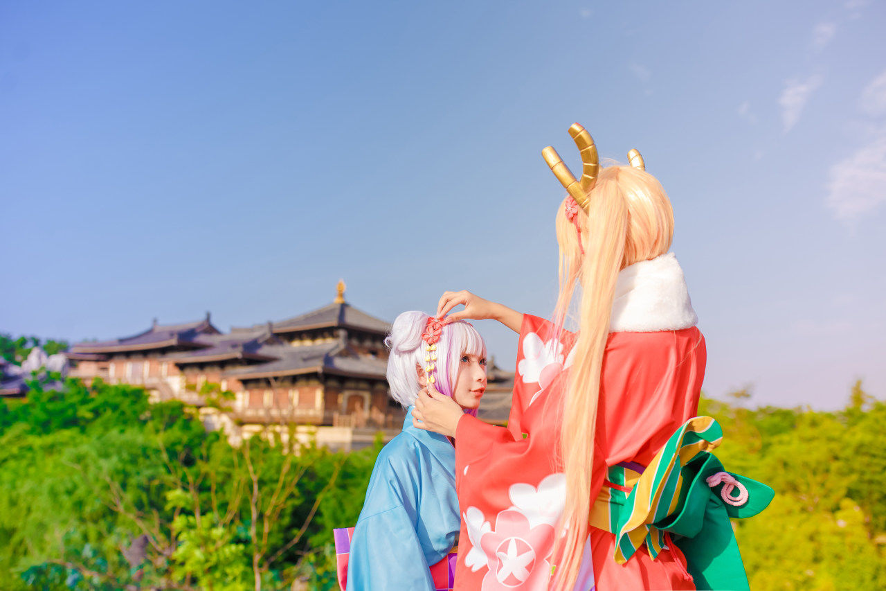 托尔|康娜和托尔的和服之旅cosplay