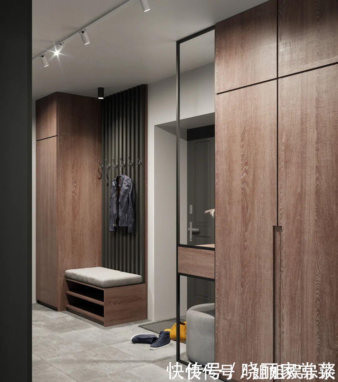 衣柜|别看玄关这么小,这样一装比衣柜还实用,朋友一进门就称赞不停!