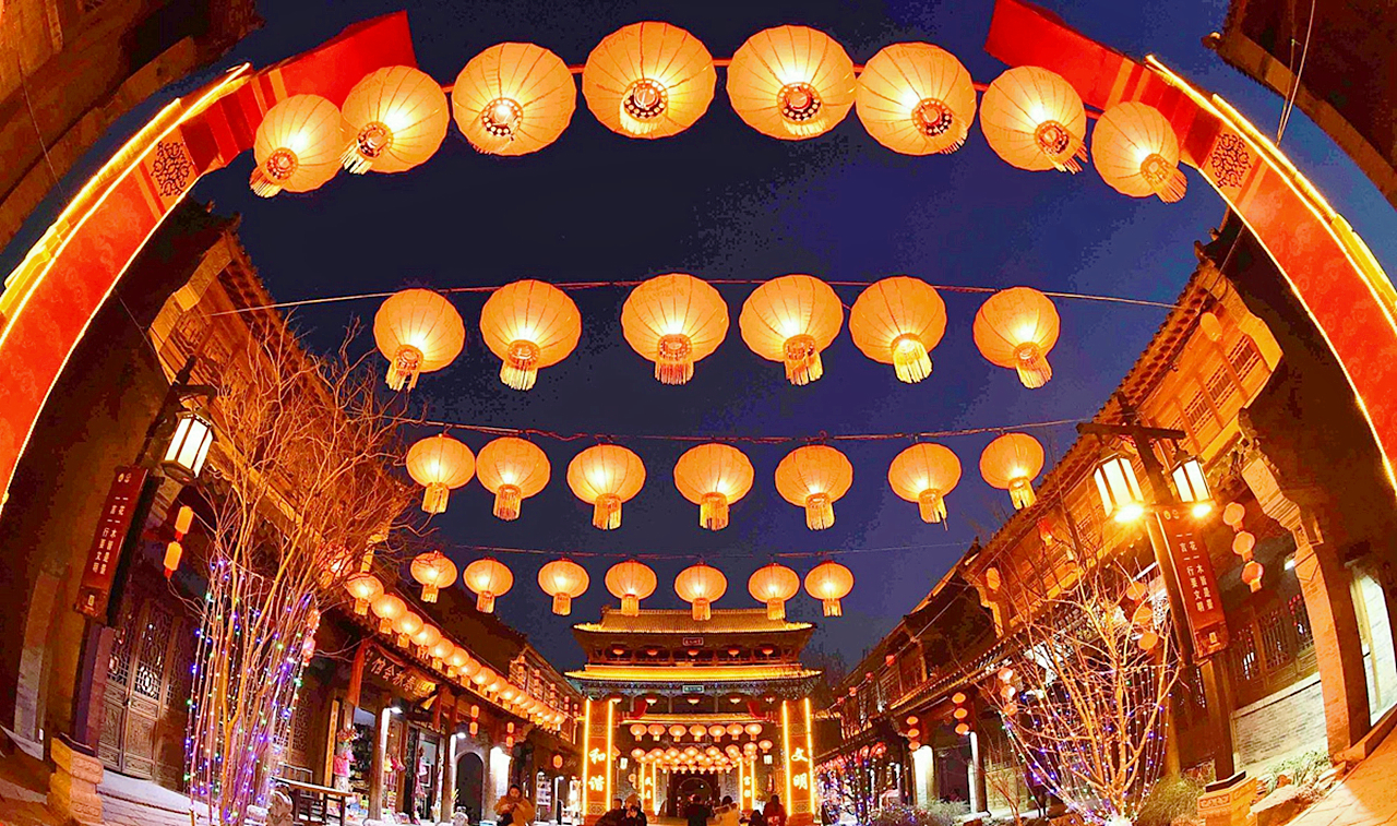 假期旅行纪念册,花市灯如昼,旅途中的年味与风景|捷映 | 金花