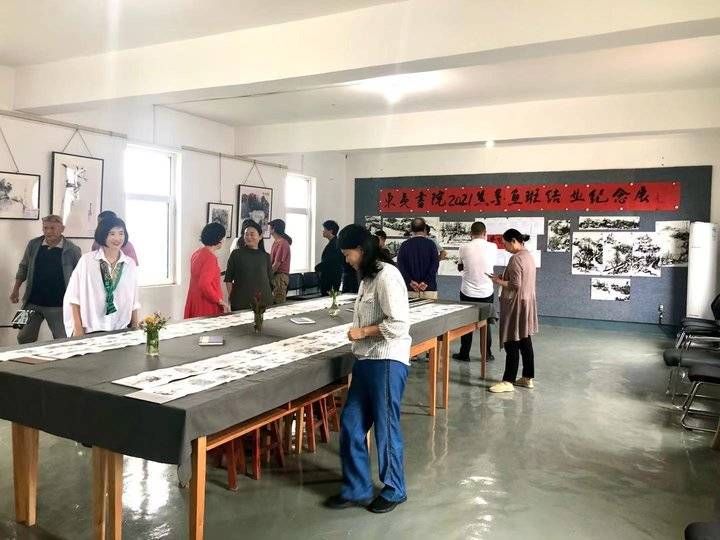 素颜焦墨|素颜焦墨有暗香，东夷书院2021焦墨画班结业作品展举行