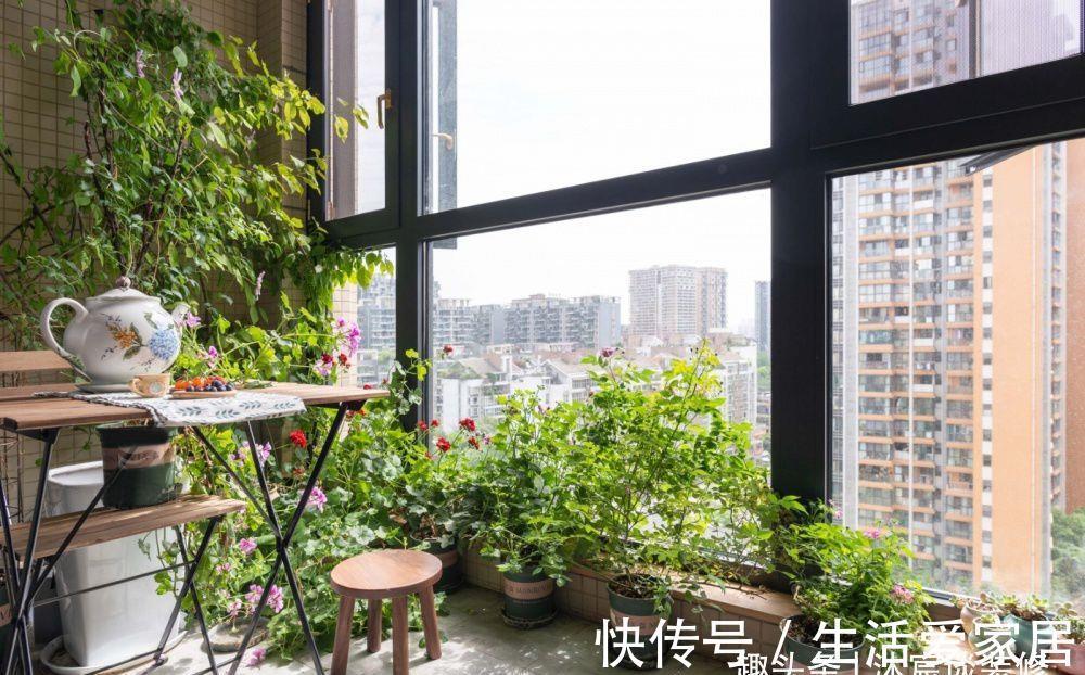 沐宸|真的被她家给迷住了，全屋温暖大方，到处被绿植环绕，清新又自然