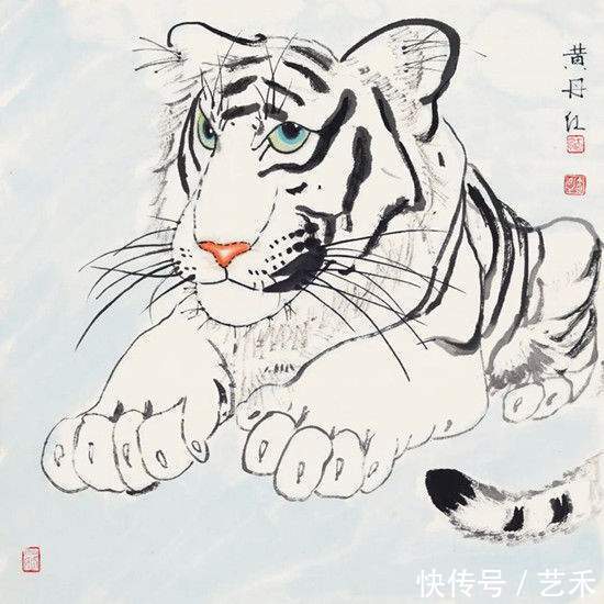 英雄出少年@虎虎生威 Ⅰ 黄信琪师生壬寅虎年虎画作品展