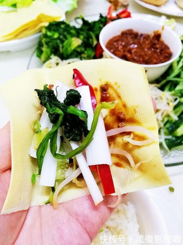 蔬菜|东北名菜酱蘸菜,简单方便又美味,一口便可以吃到几种蔬菜